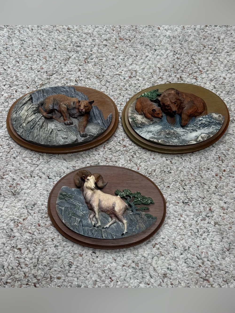 Vintage 1978 Avon American Wildlife Plaques